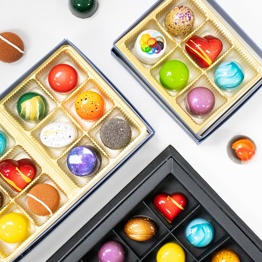 Build a Box of Handcrafted Chocolate