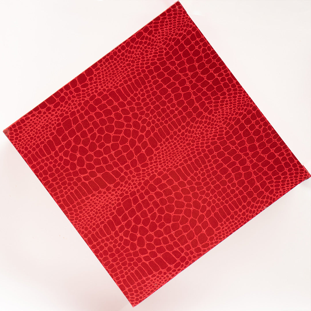 Samba Red Croco Box