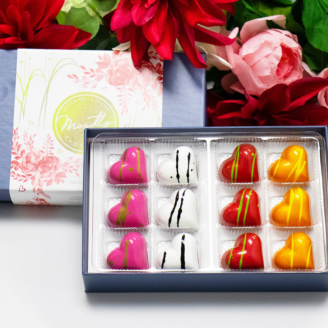Valentines Heart 12 Piece Box