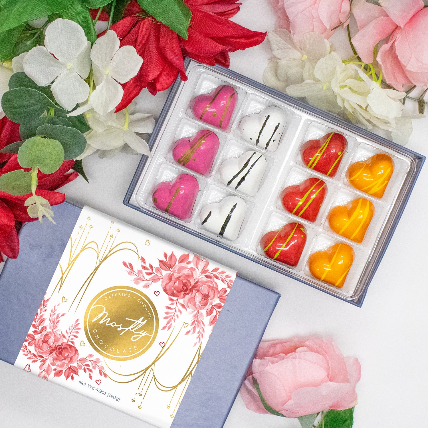 Valentines Heart 12 Piece Box