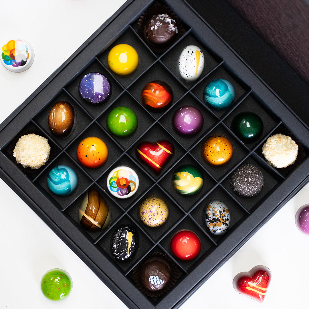 Build Your 25-Piece Box – Mostly Chocolate