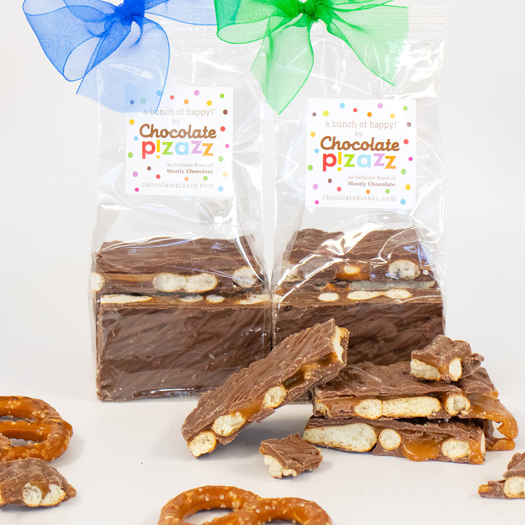 Caramel Pretzel Bark