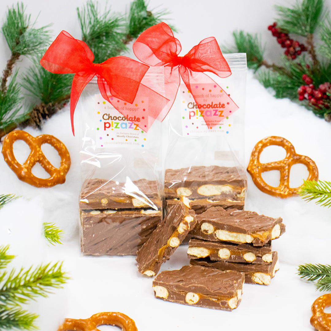 Caramel Pretzel Bark